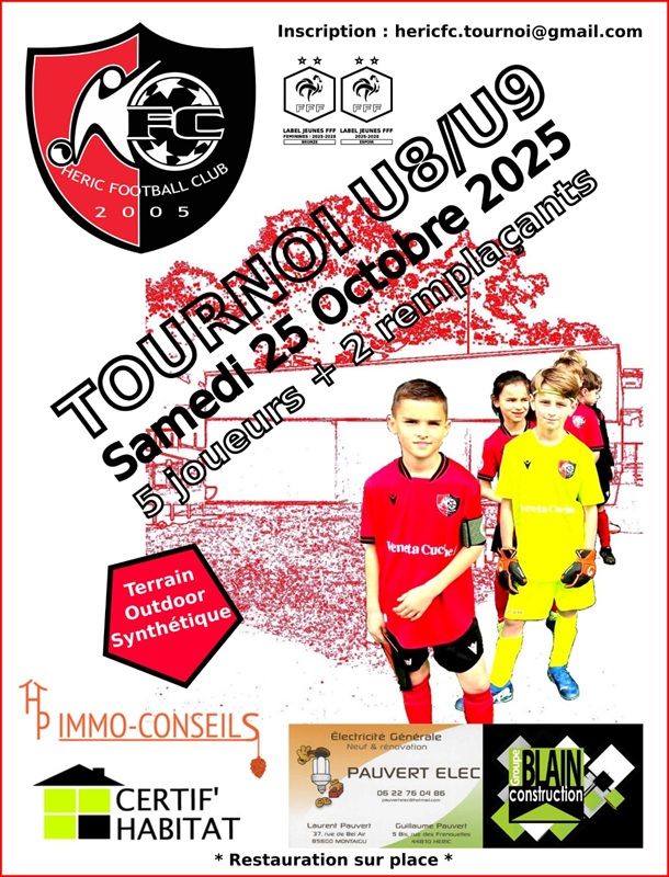 Tournoi U08-U09