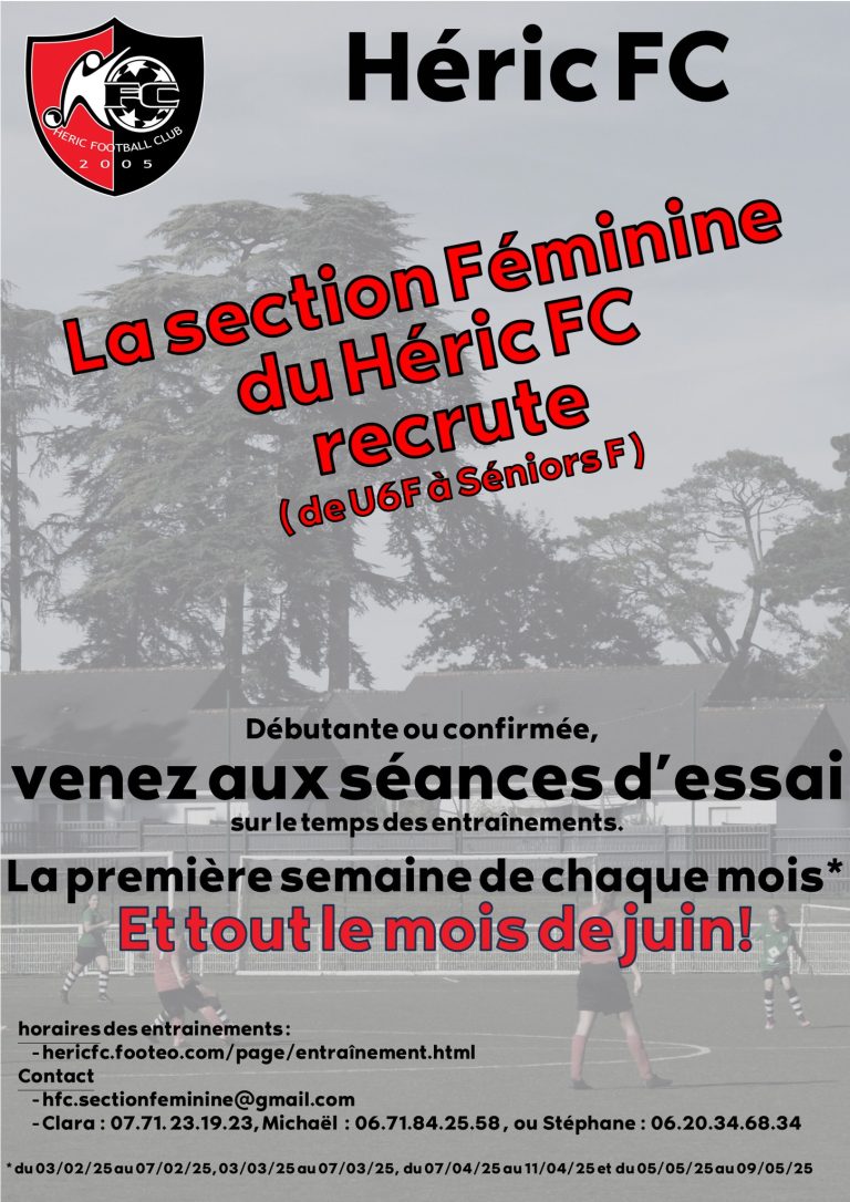 Portes ouvertes section féminines